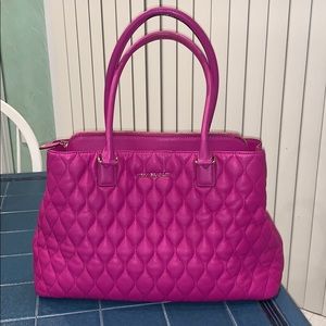 Leather Quilted Emma Tote